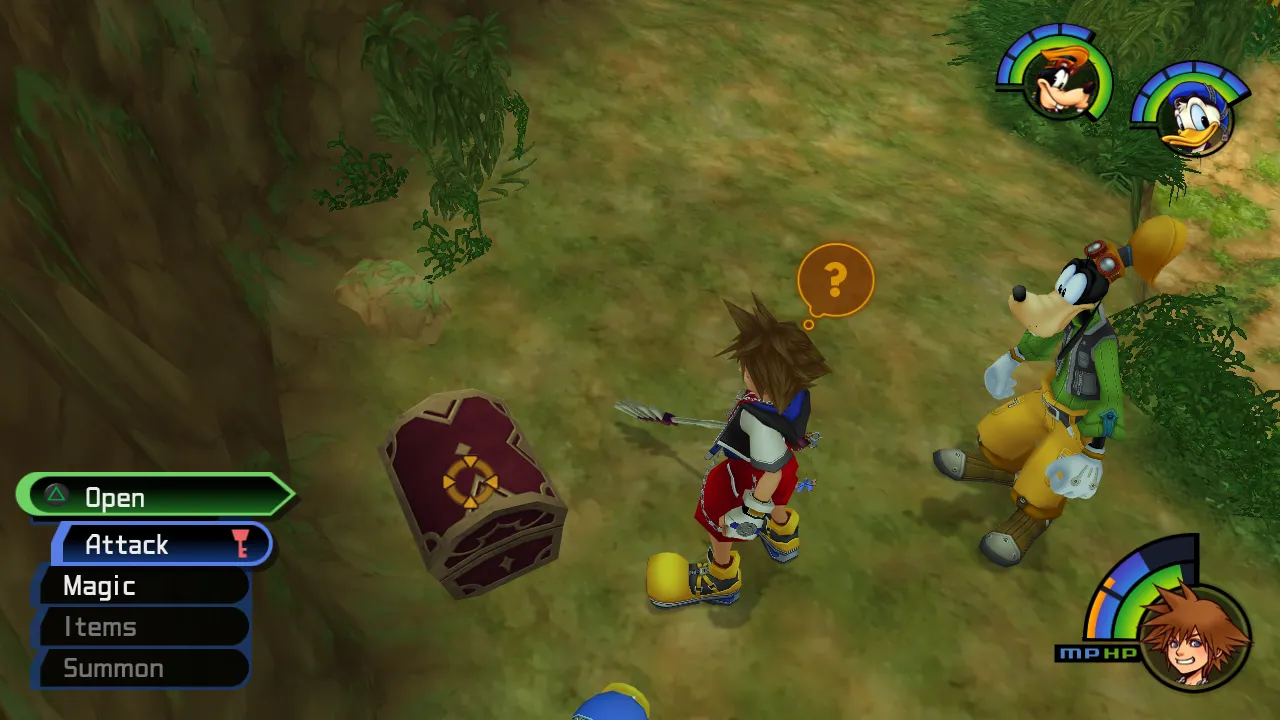 Deep Jungle Cliff Right Cliff Left Chest